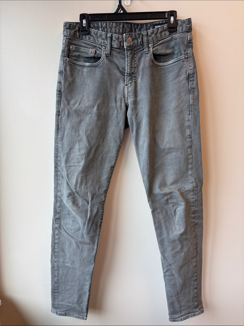 Bonobos Men's jeans in Charcoal Gray